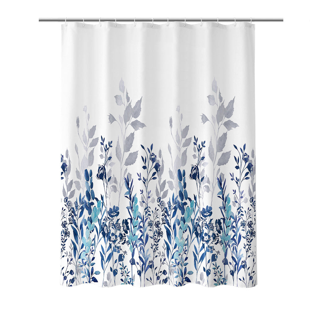 Floral Print Shower Curtain Stornfield