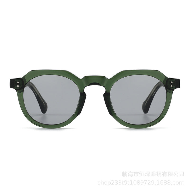 Ladies stylish sunglasses with unique octagonal frame Stornfield