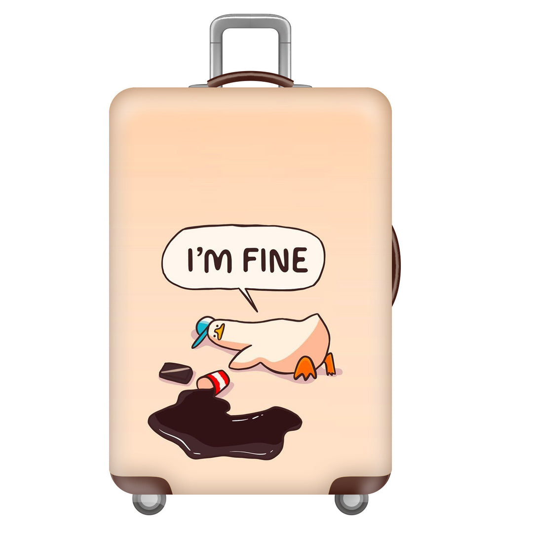 Women’s Hardshell Luggage with Creative Cartoon Design Stornfield