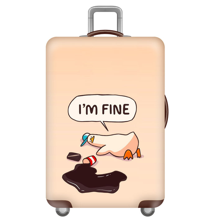 Women’s Hardshell Luggage with Creative Cartoon Design Stornfield