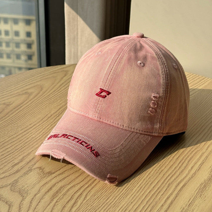 Men's Distressed Denim Baseball Cap Stornfield