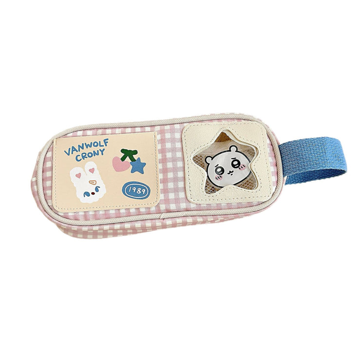 Fun-Themed Multi-Compartment Pencil Case