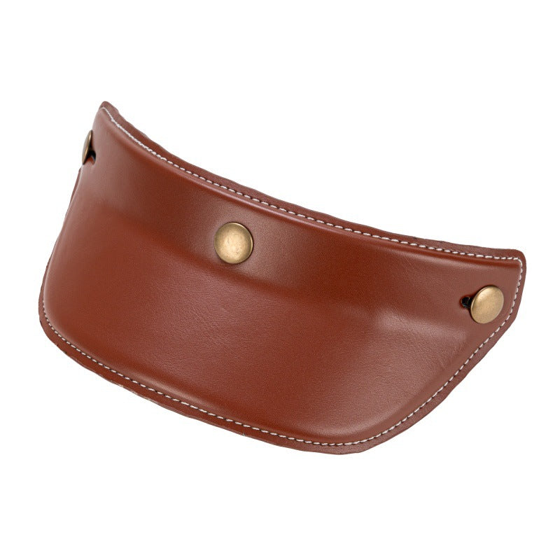 Classic Leather Helmet Visor Stornfield