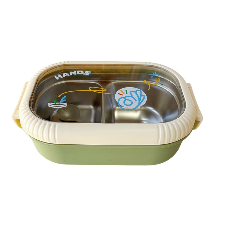 Multi-Compartment Glass Food Storage Container