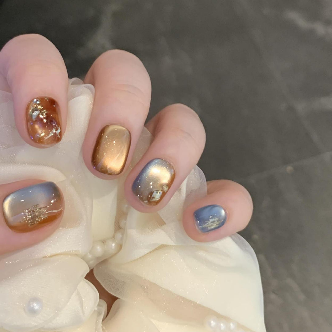 Art Nails In Elegant Gradient Color Stornfield