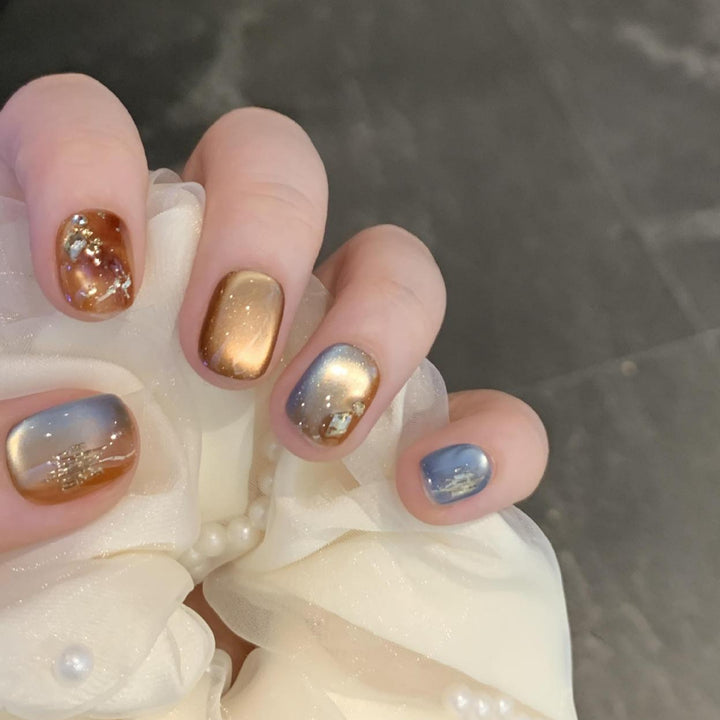 Art Nails In Elegant Gradient Color Stornfield
