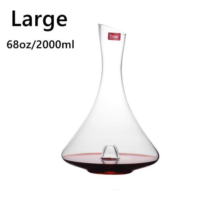 Centerpoint Crystal Glass Wine Decanter | Stornfield