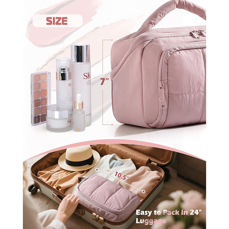 Cosmetic organizer with dividers Stornfield