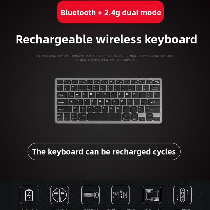 Bluetooth keyboard with ergonomic design Stornfield