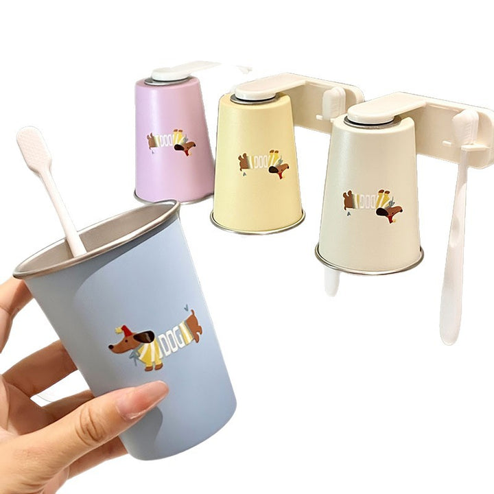 Wall cup holder with creative animal motif Stornfield