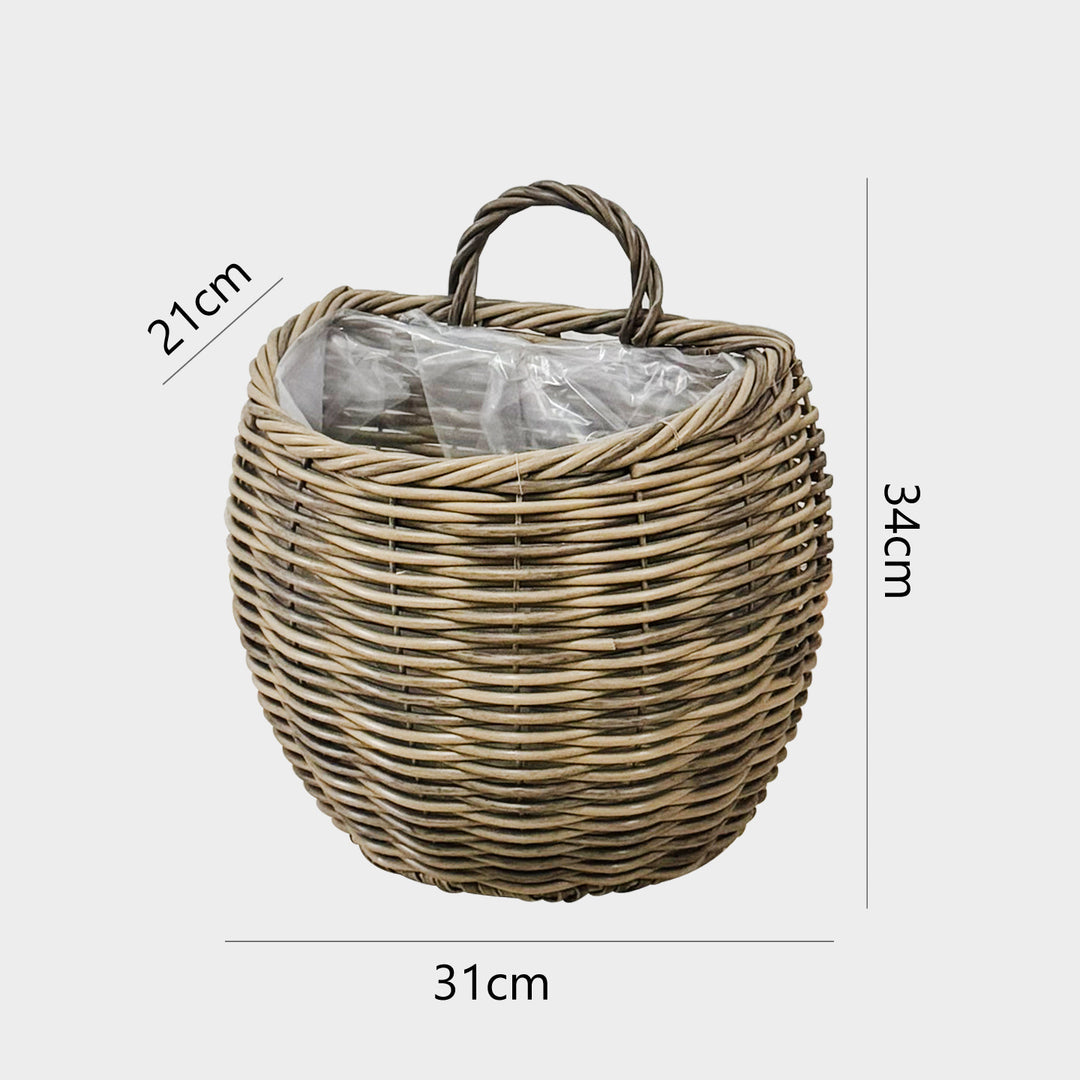 Handcrafted storage basket Stornfield