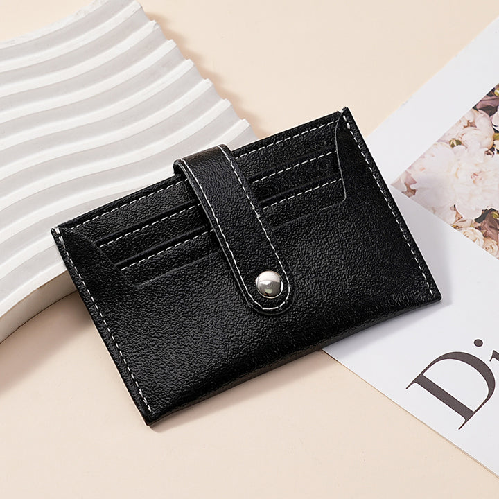 Luxe Metallic Card Holder