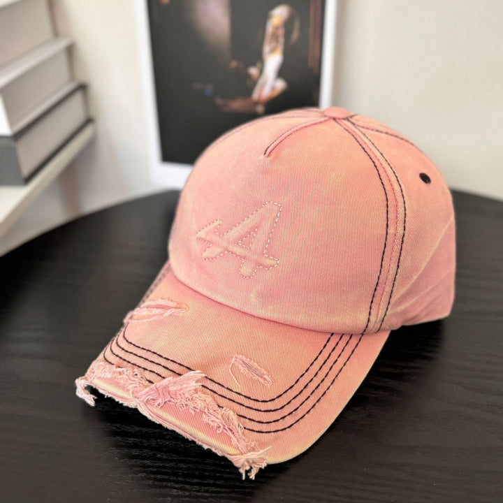Women's Distressed Vintage Style Baseball Cap Stornfield