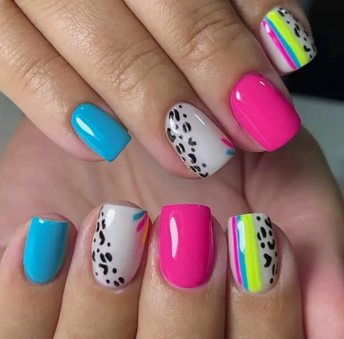 Colorful Artistic Nail Art Set Stornfield