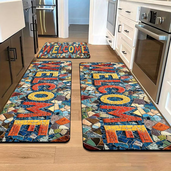 Stone-Inspired Decorative Area Mat Stornfield