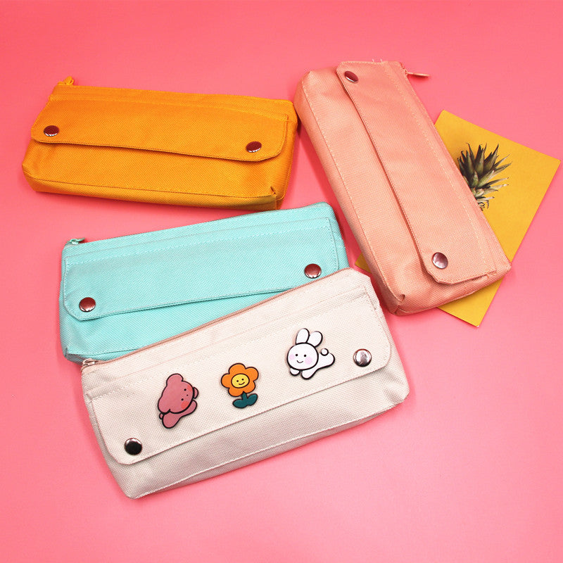 Spacious Zippered Pencil Case Stornfield