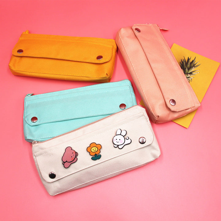 Spacious Zippered Pencil Case Stornfield