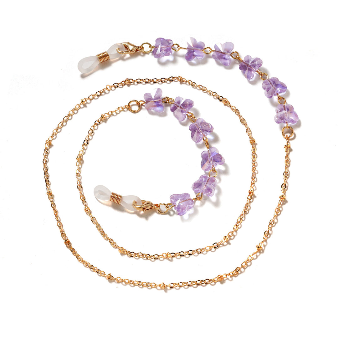 Floral Embellished Eyewear Chain Stornfield