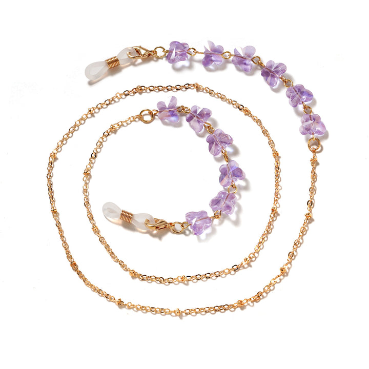 Floral Embellished Eyewear Chain Stornfield
