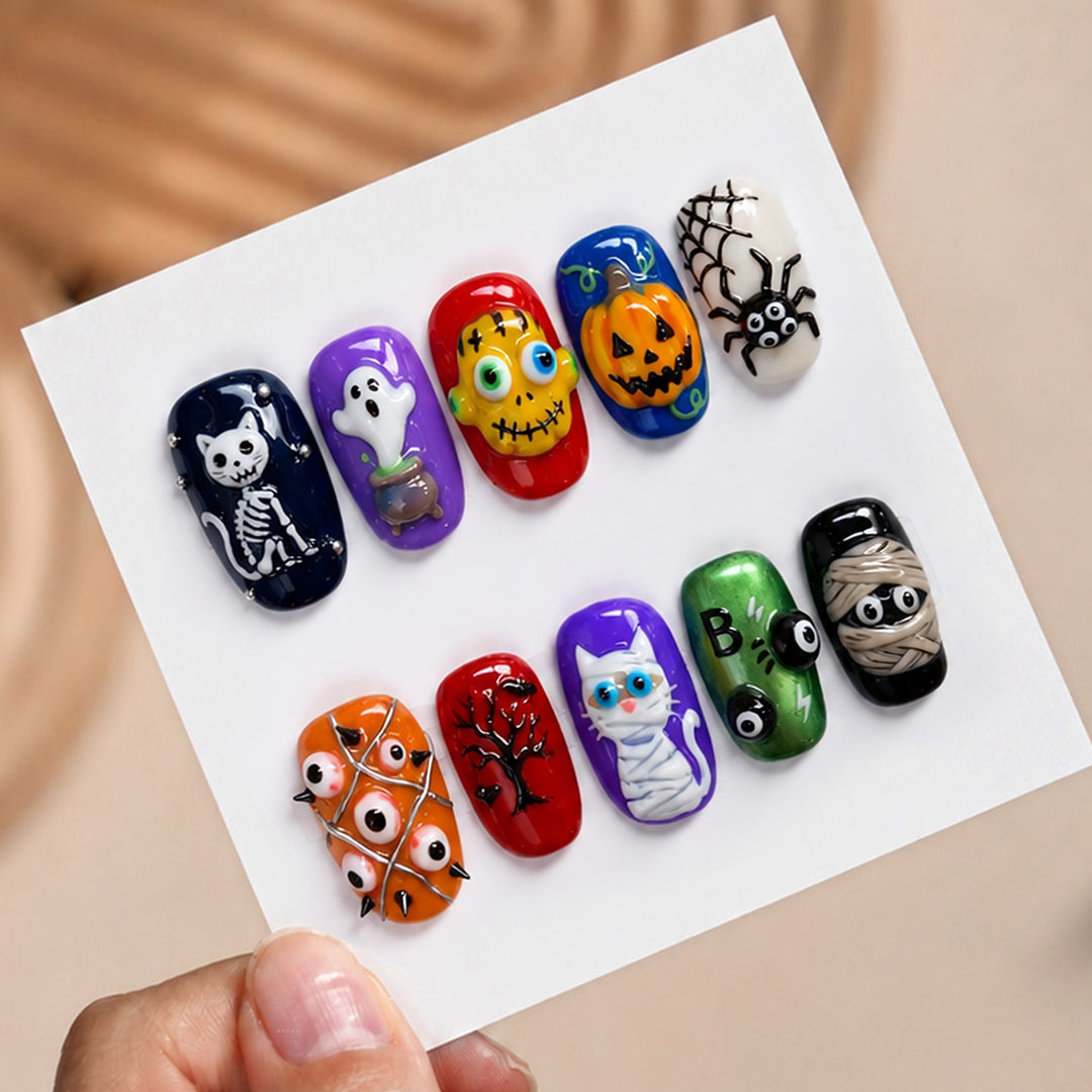 Halloween Artificial Nail Set Stornfield
