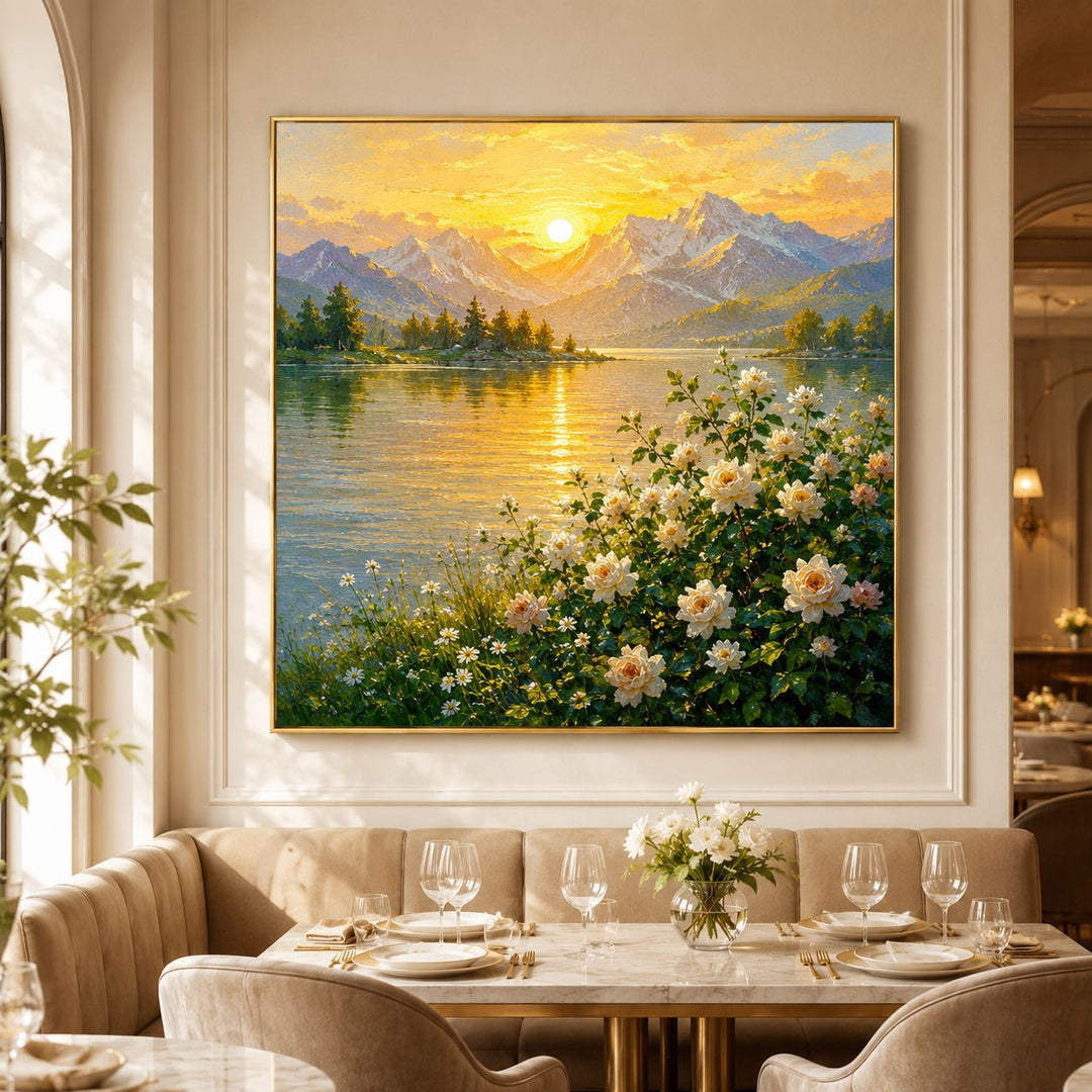 Autumn Landscape Oil Painting