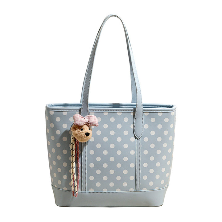 Polka Dot Print Casual Tote Stornfield