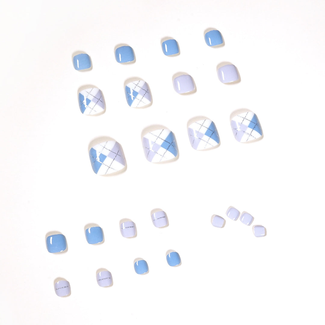 Artful toenail art in modern design Stornfield