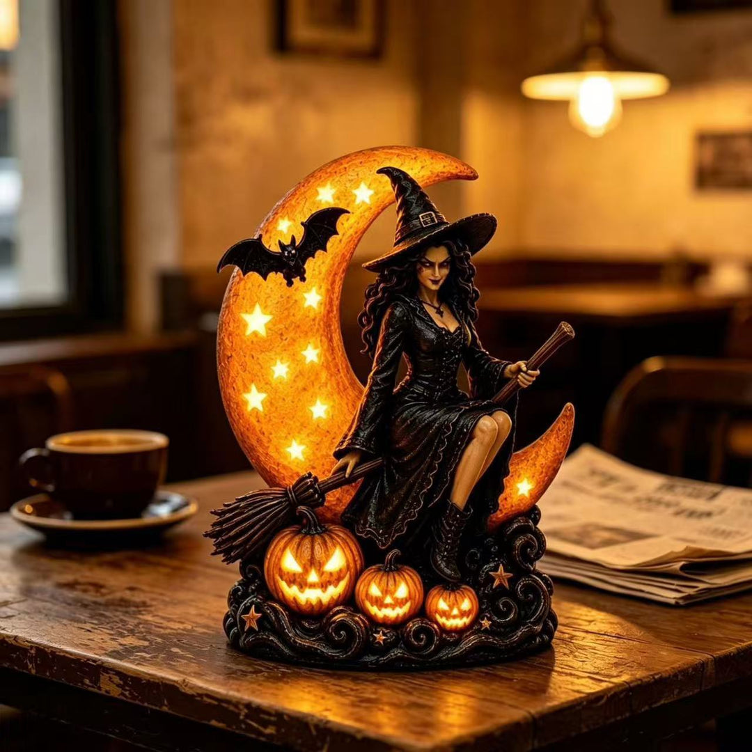 Decorative Witch Night Lamp Stornfield