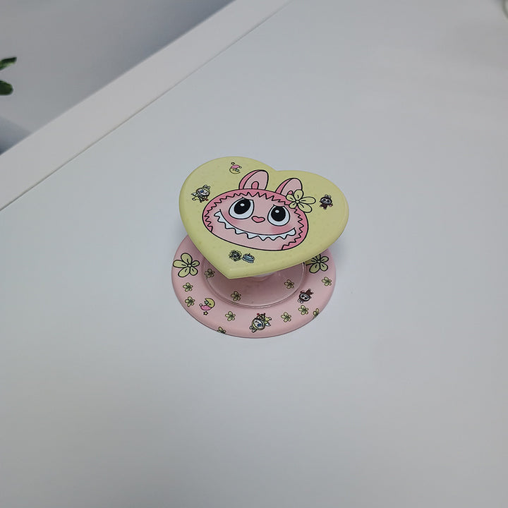 Heart-Shaped Character Phone Grip Stornfield