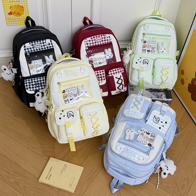 Cute Animal Print School Backpack Stornfield