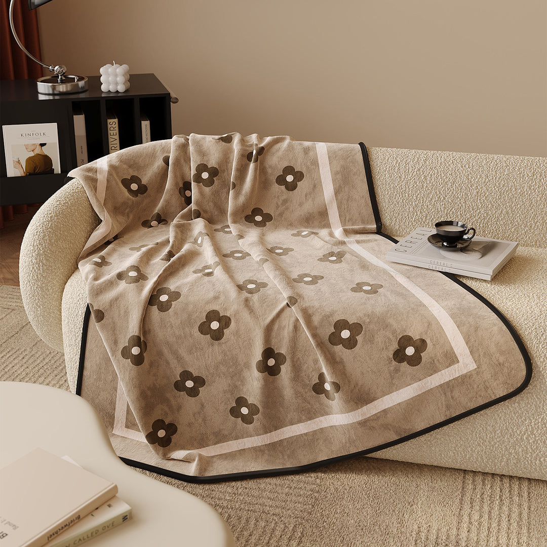 Cozy Textured Fleece Blanket