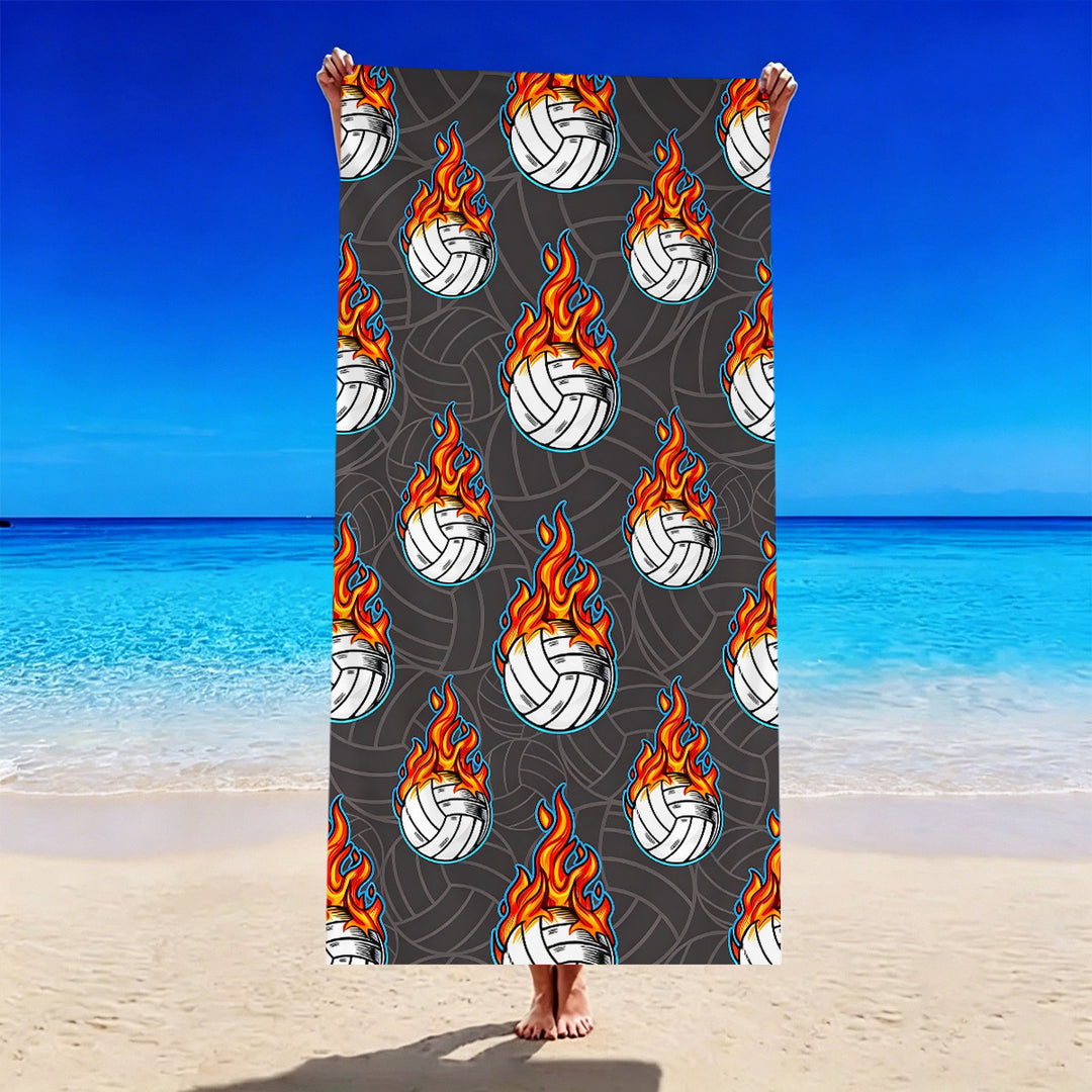 Football-themed beach towel Stornfield
