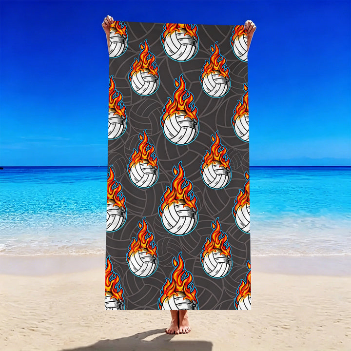 Football-themed beach towel Stornfield