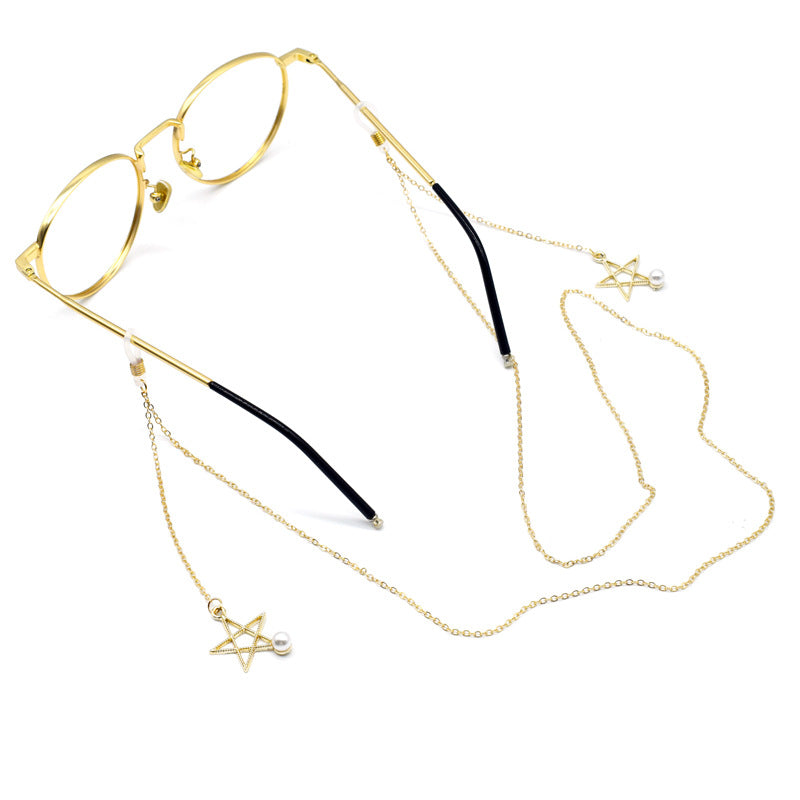Star-Motif Eyewear Holder Chain Stornfield