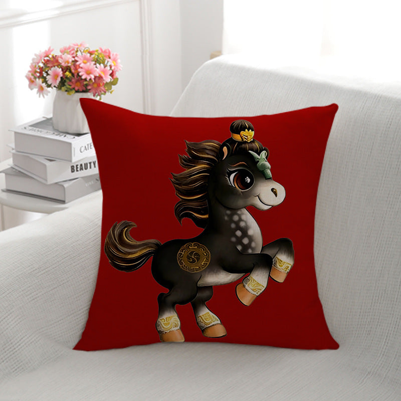 Cartoon Character Decorative Pillow