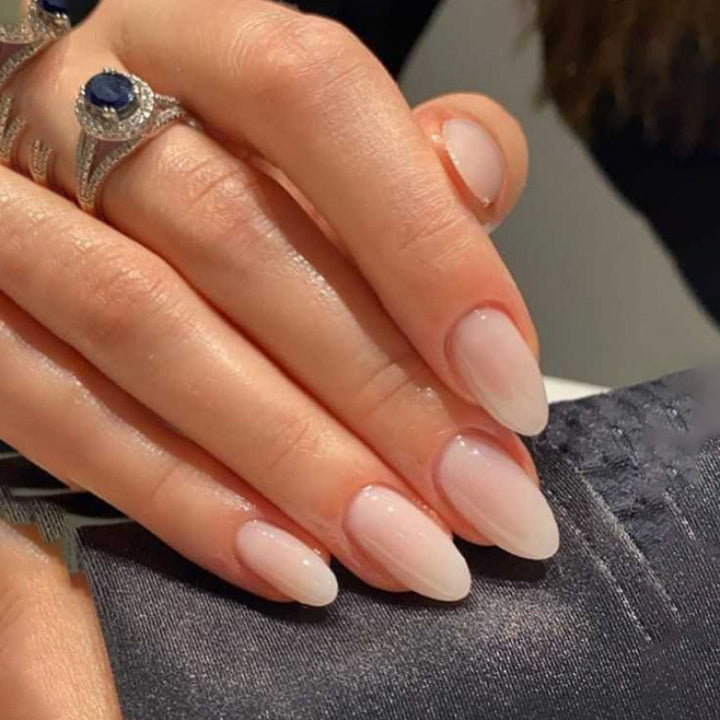 Elegant Oval Nail Art Stornfield