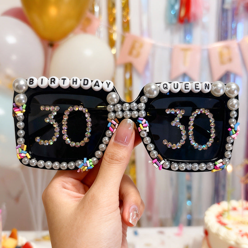 Birthday Celebration Themed Sunglasses Stornfield