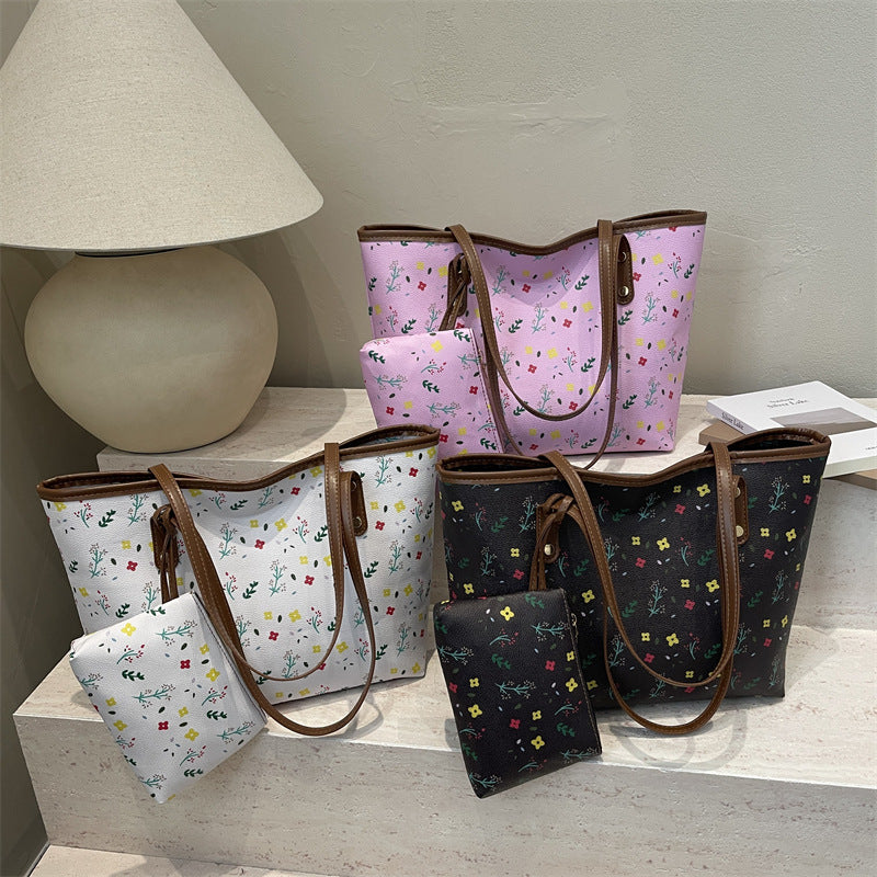 WoFloral Patterned Beach Tote Bag Stornfield