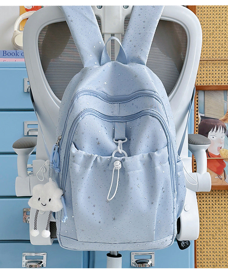 Charming Star Print Backpack Stornfield