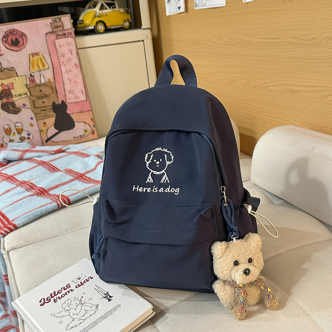 Playful Illustrated Casual Backpack Stornfield