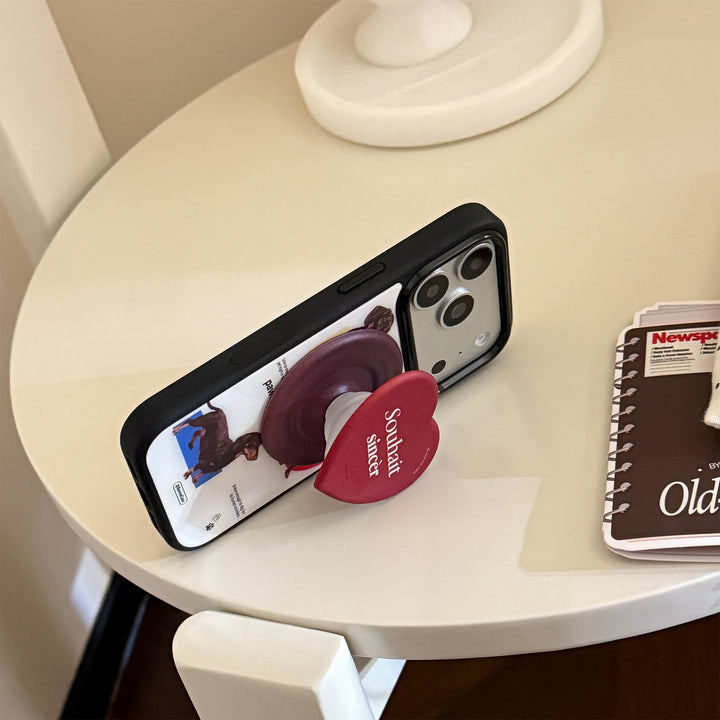 Smartphone Finger Holder in Heart Design Stornfield