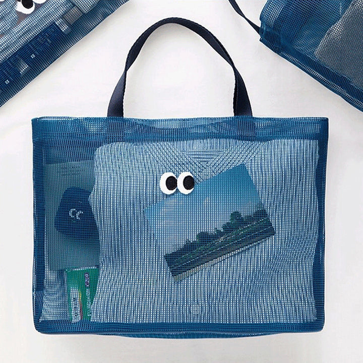 Practical beach bag with mesh structure Stornfield