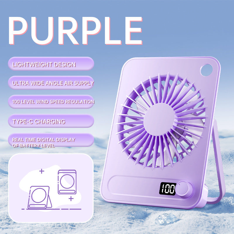 Women portable fan with digital speed control Stornfield