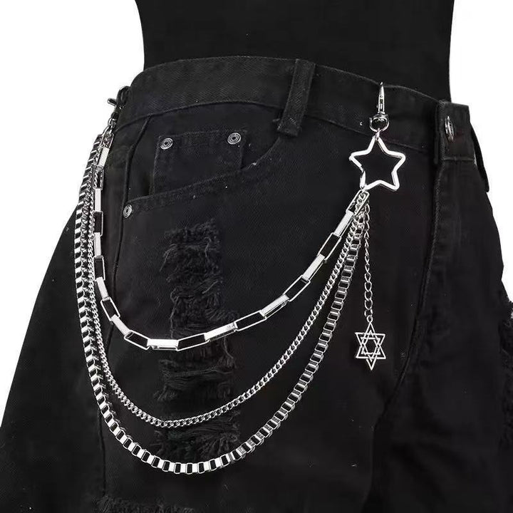 Fashionable chain accessory with star pendant Stornfield
