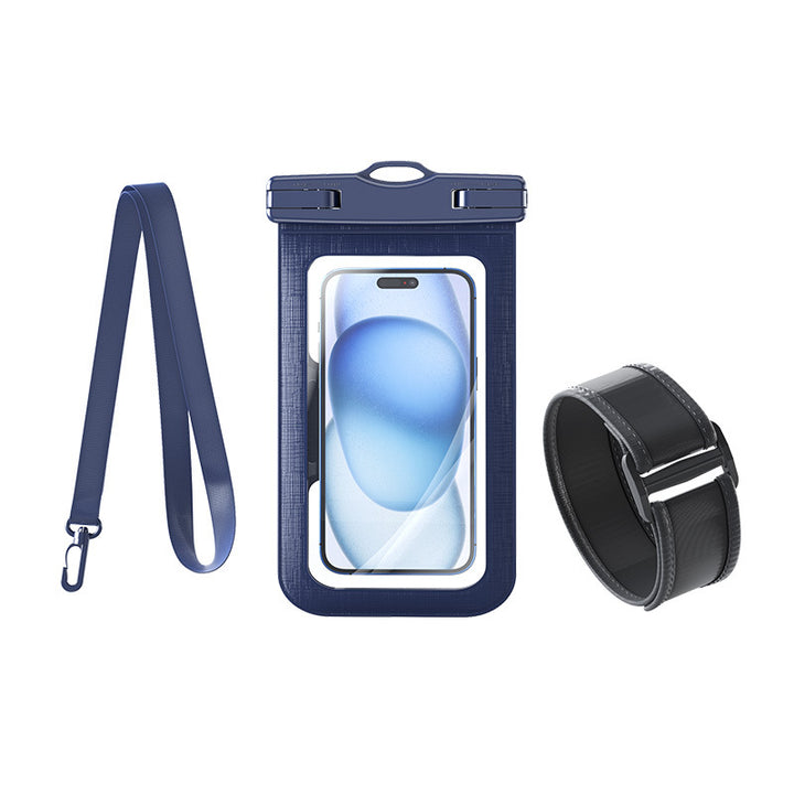 Waterproof smartphone case with adjustable carrying strap Stornfield