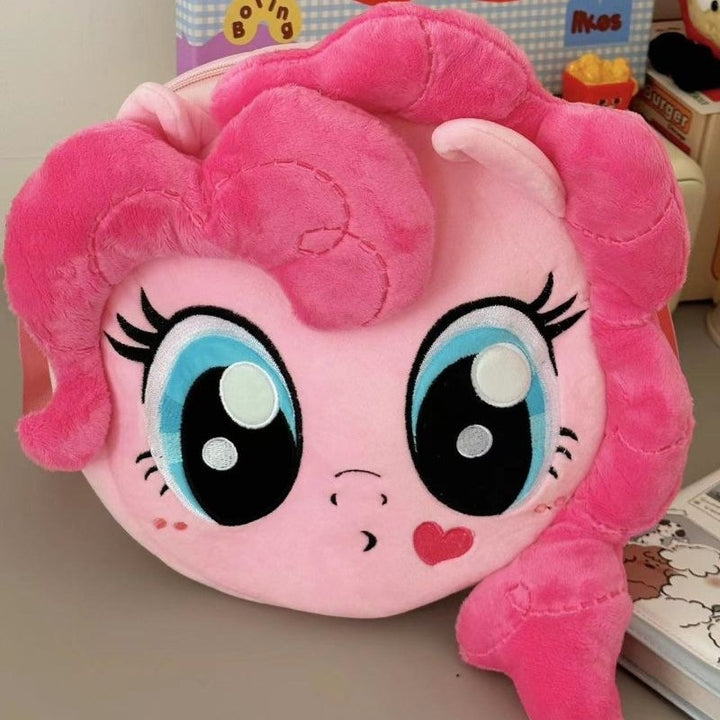 Plush shoulder bag with character design Stornfield