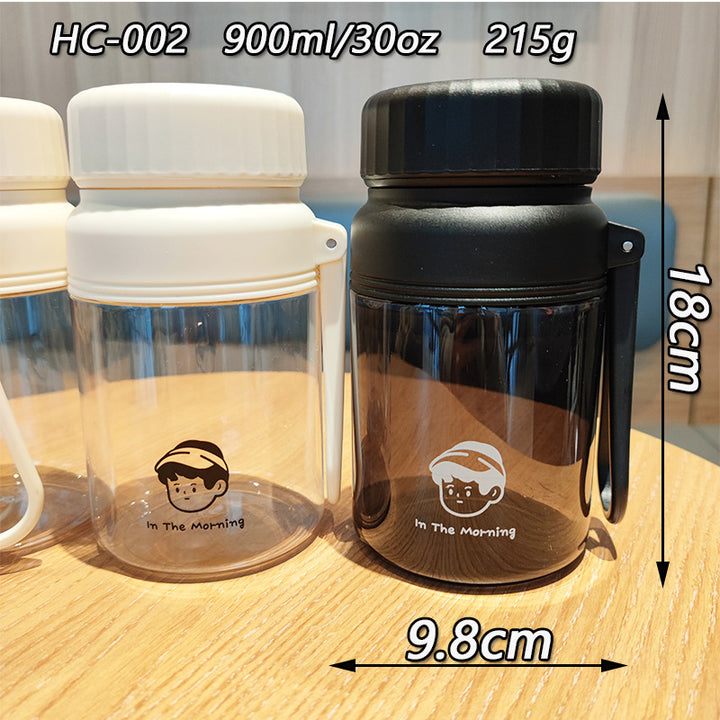 Women's creative water bottle with practical leak protection Stornfield