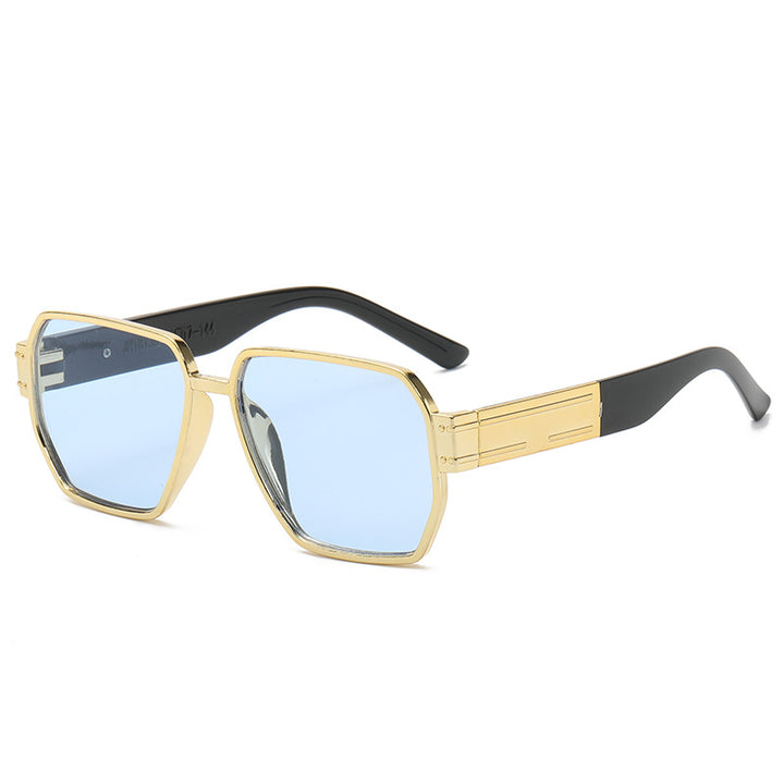 Women's modern oversized sunglasses with asymmetric frame Stornfield