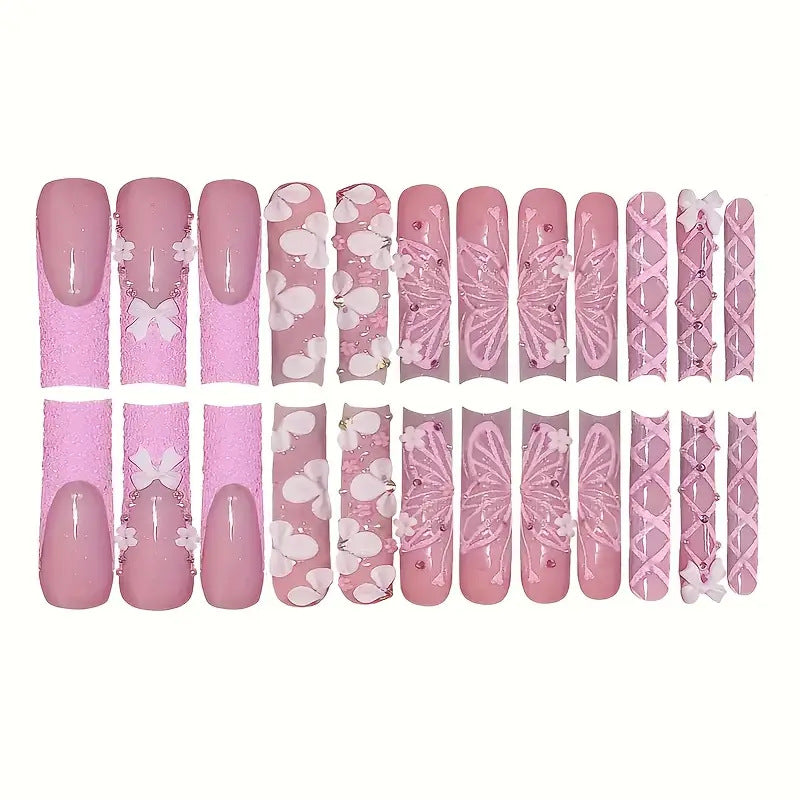 Decorative Artful Nail Extensions Stornfield