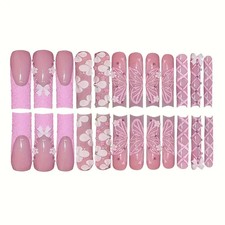 Decorative Artful Nail Extensions Stornfield